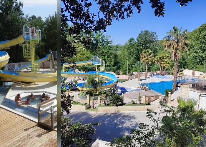 Campingplatz Mobil Dans Aquatique